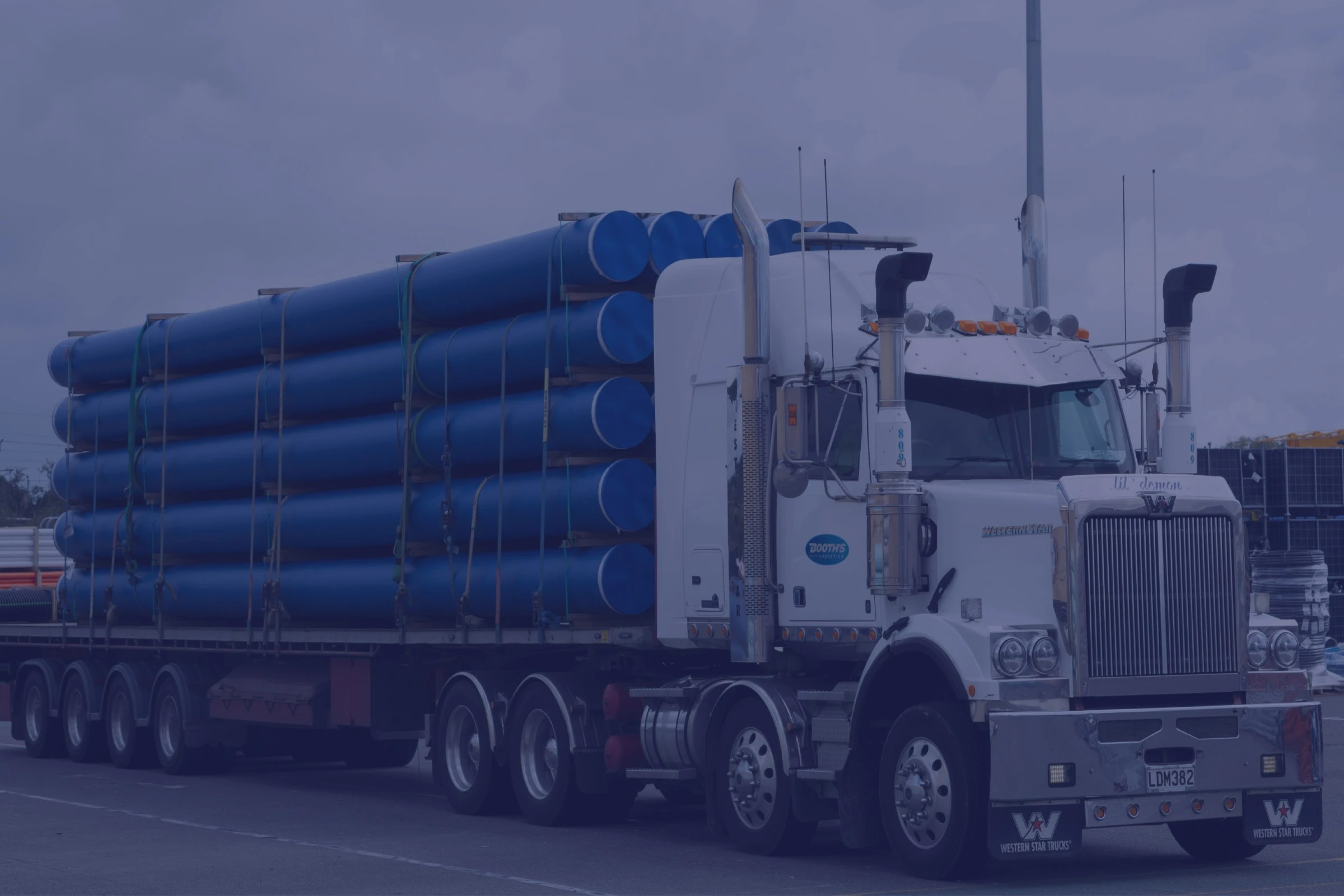 Website header banner order and delivery update