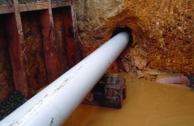 Restrain PVC-U Gravity Sewer Pipe for Trenchless Installation SN16