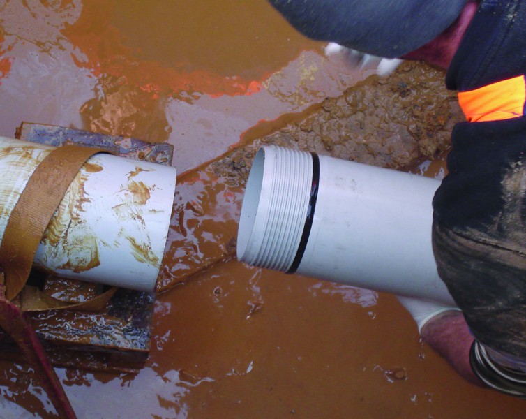 Restrain PVCU Pipe for Trenchless Installation Iplex NZ
