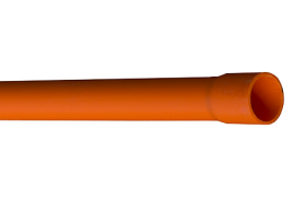 PVC-U Rigid Electrical Conduit Medium Duty - Orange