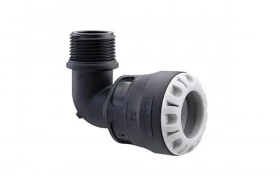 Plasson Series 1 90° Male Threaded Elbow M&F