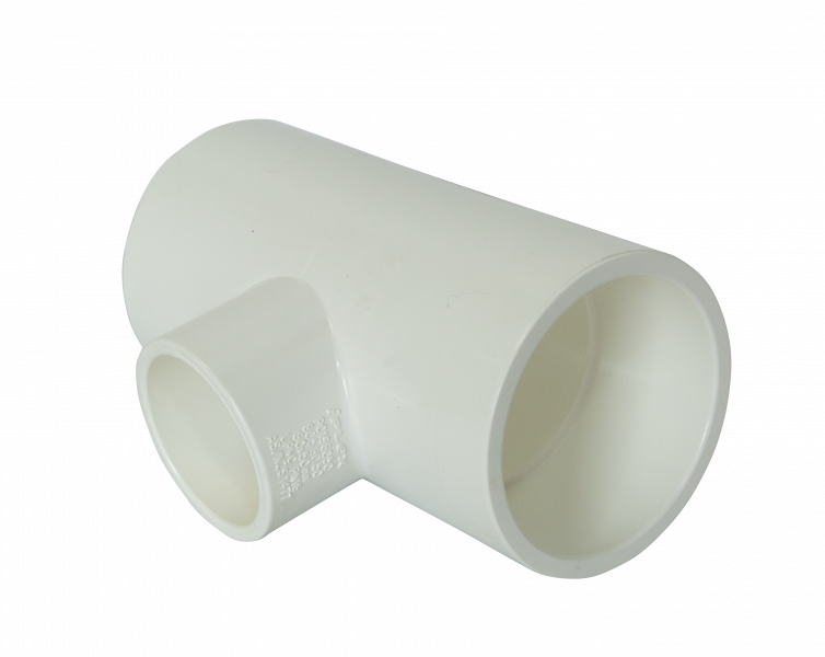 Novakey PVCU Pressure Pipe Fittings Plain 90 Reducing Tee Iplex NZ