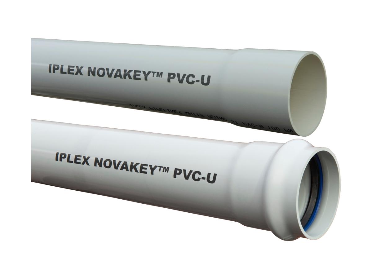 Novakey PN9 PVCU Pressure Pipe Metric Pipe Series 1 Rubber Ring Joint