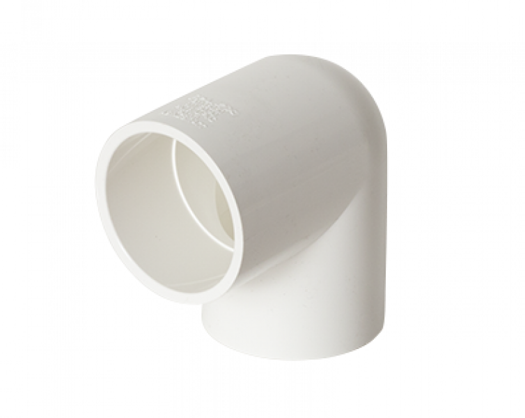 Novakey PVCU Pressure Pipe Plain 90° Elbow Iplex NZ