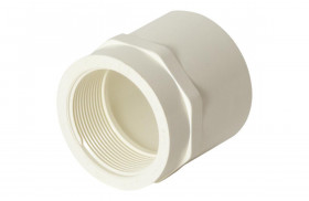 Iplex Novakey PVC-U Pressure Faucet Coupling Solvent Cement x BSP Joint F&F