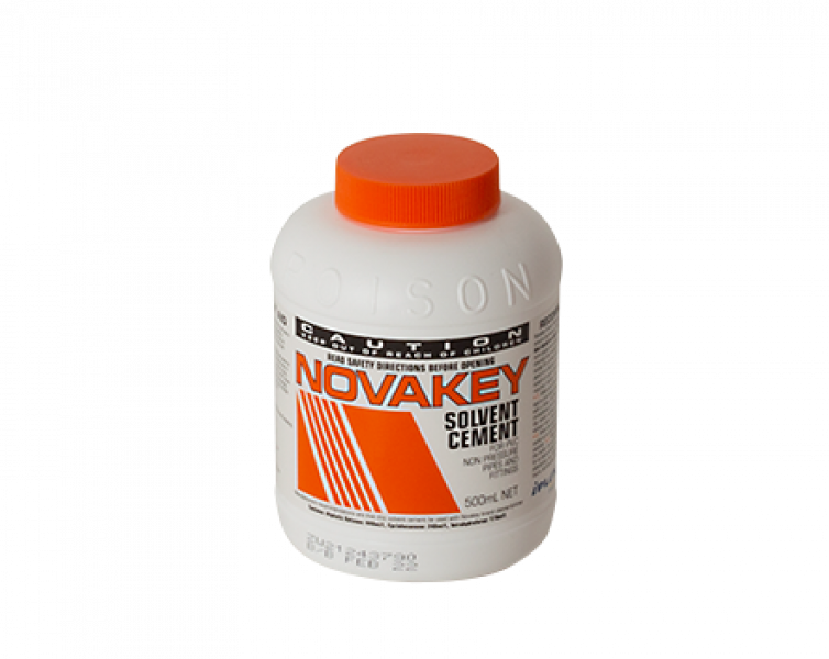 Novakey PVC Solvent Cement Non Pressure Applicationss Iplex NZ
