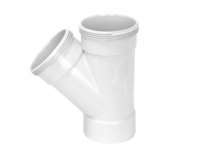 Novadrain PVCU Drain Waste and Vent Fittings Plain Junction SCJ Iplex NZ