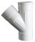 100 x 45° x 15° Drop Junction F&F&F Left