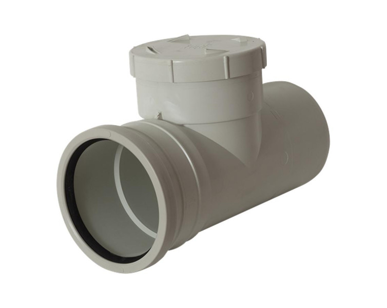 Novadrain PVCU Inspection Pipe Male & Female Rubber Ring Joint Iplex NZ