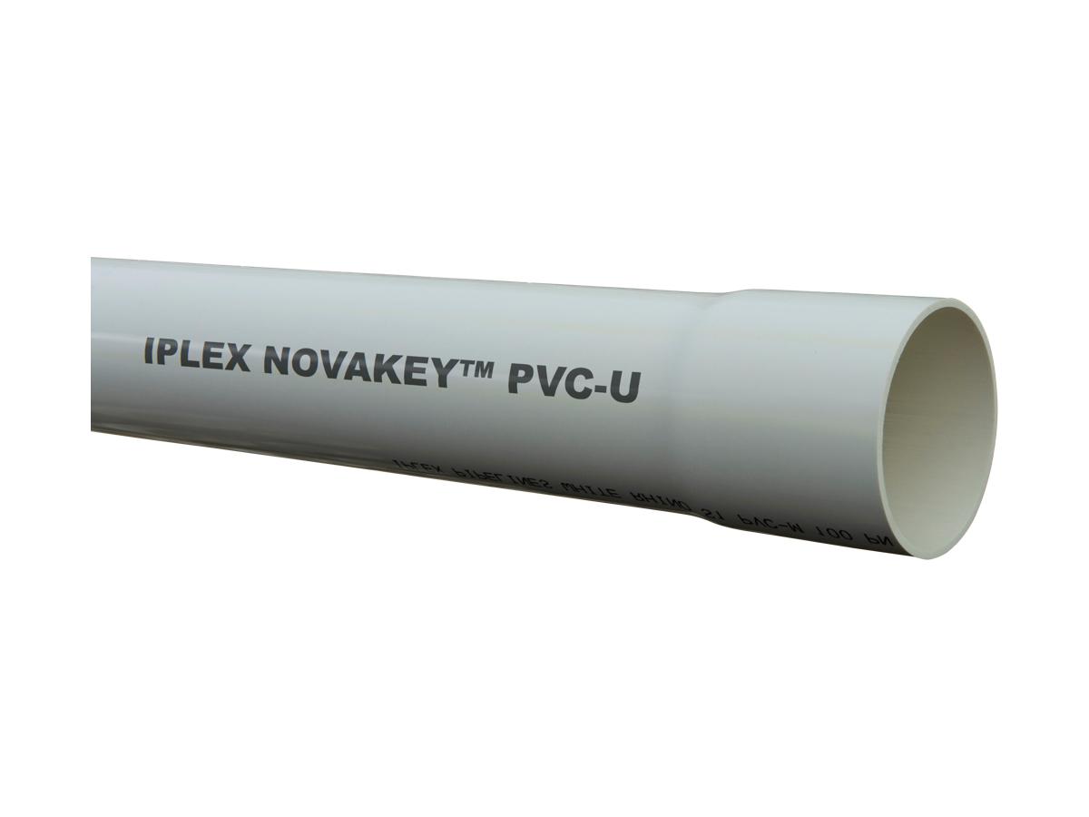 Novakey PN15 PVCU Pressure Pipe RRJ Metric Pipe Series 1 Iplex NZ