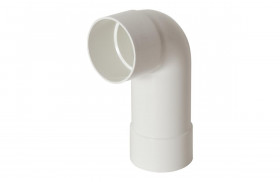 Iplex PVC-U Rainwater Systems - Downpipe Socket Bend Solvent Cement Joint F&F