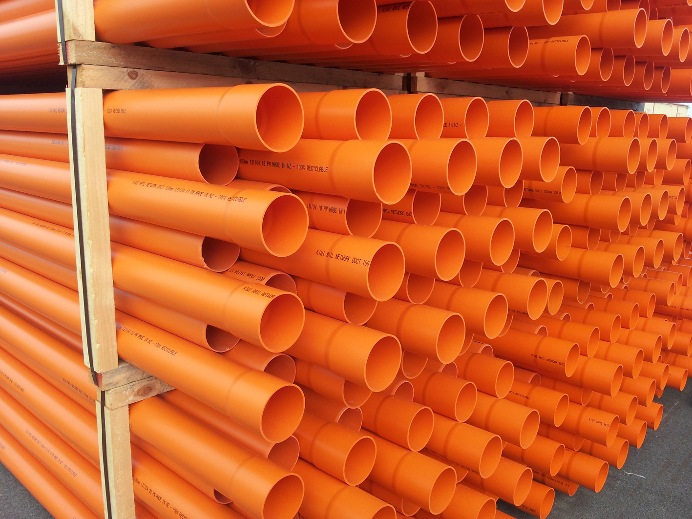 PVCU Rigid Electrical Cable Duct Iplex NZ